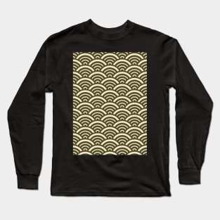 Japanese Paper Print Long Sleeve T-Shirt